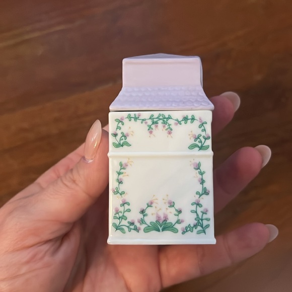 LENOX SPICE VILLAGE Vintage 1989 Marjoram Spice Jar Never Used - Picture 4 of 6